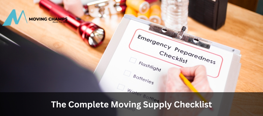 The Complete Moving Supply Checklist