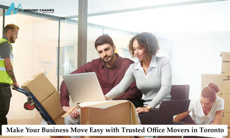 Make Your Business Move Easy with Trusted Office Movers in Toronto